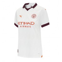 Koszulka piłkarska Manchester City Josko Gvardiol #24 Strój wyjazdowy dla kobiety 2023-24 tanio Krótki Rękaw